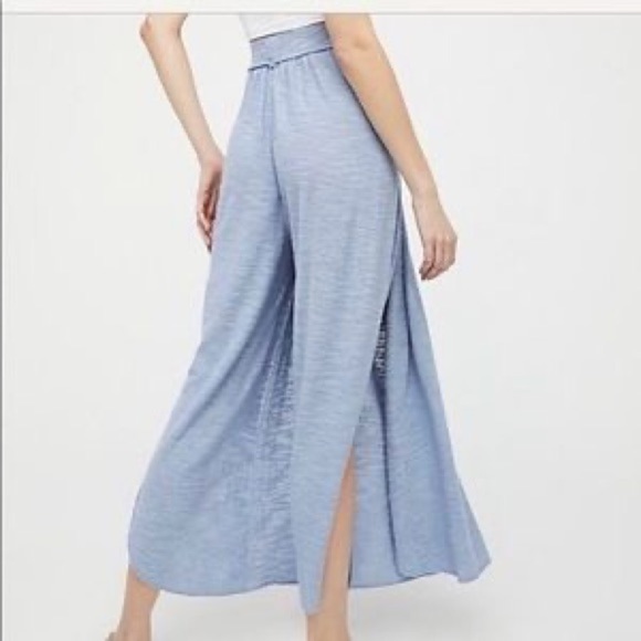 Free People Pants - FREE PEOPLE Intimately Wide Leg Slit Lounge Pants Size XS
